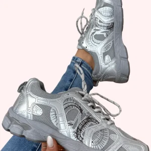 Inspired sneakers - Zilver