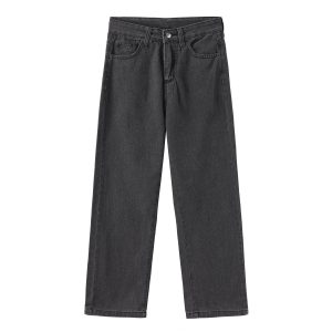 Arlys Rechte Jeans met Hoge Taille voor Dames Stijlvol en Comfortabel