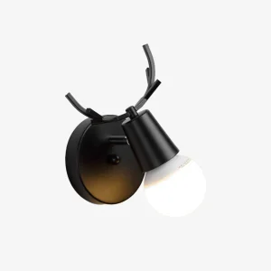 LED Wandlamp Houten Hertenkop Decoratie Voor Binnengebruik