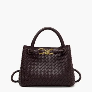 Jessah | Woven Leather Handbag