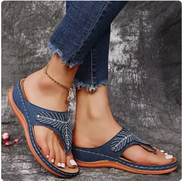 Orthopedische Flip Flop Sandalen Met Comfortzool voor Dames - Afbeelding 9