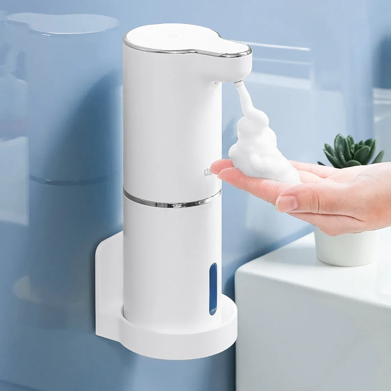 Automatische Schuim Zeep Dispenser Voor Contactloos Wassen - Afbeelding 4