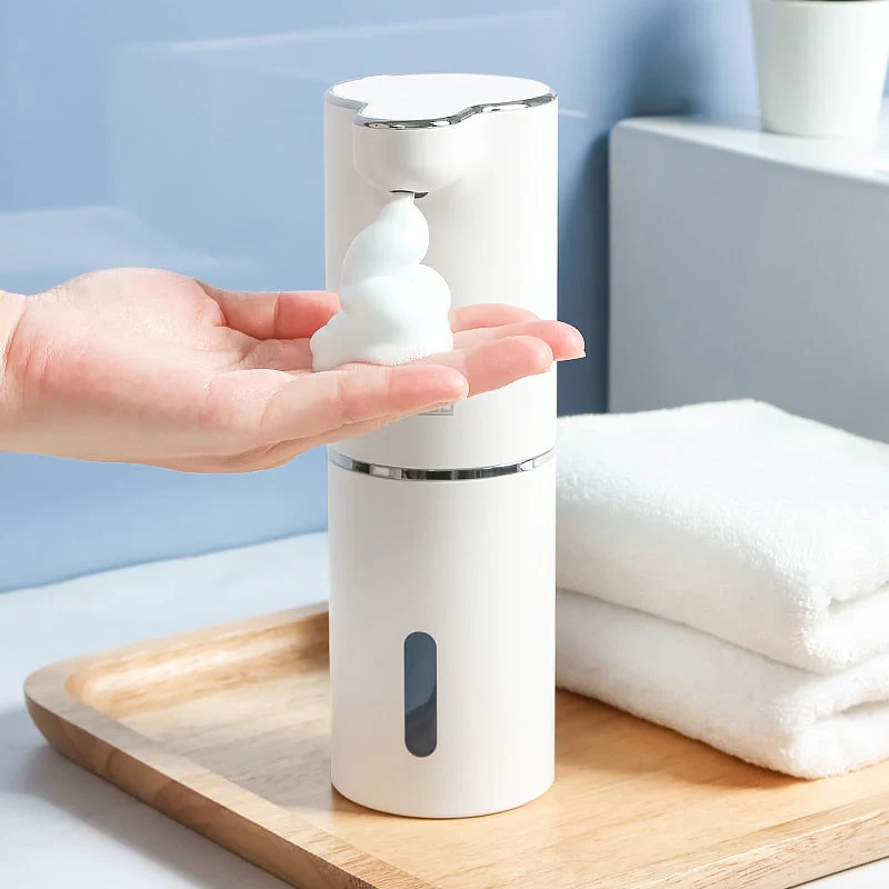 Automatische Schuim Zeep Dispenser Voor Contactloos Wassen - Afbeelding 5