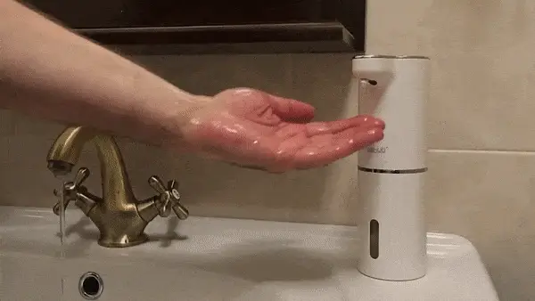 Automatische Schuim Zeep Dispenser Voor Contactloos Wassen - Afbeelding 7