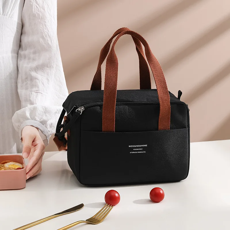 Draagbare Lunchtas met Isolatie en Waterdichte Functie 23x17x14 cm - Afbeelding 8