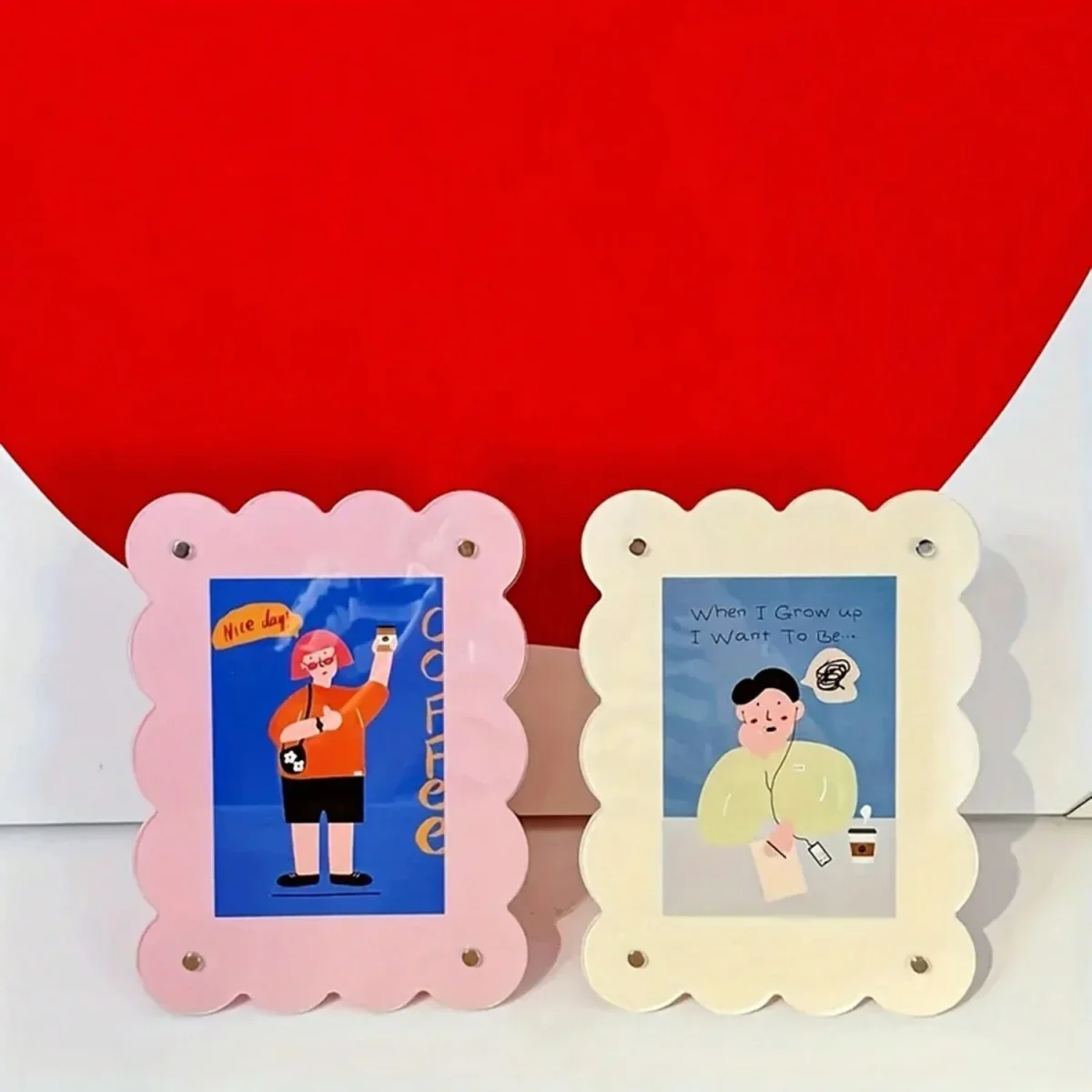 Elegante Acryl Fotolijst 17 cm x 23 cm Met Magnetische Sluiting - Afbeelding 5