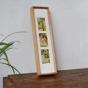 Elegante Houten Fotolijst Voor Triptych En Quadruple Foto's