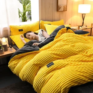 Winter Beddengoed Set Met Ultieme Warmte En Pluche Stof