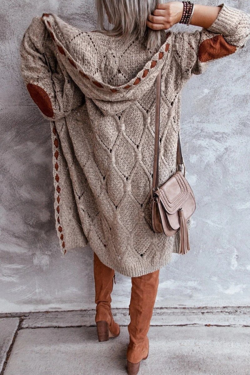 Arya | Knitted Longline Cardigan - Afbeelding 5