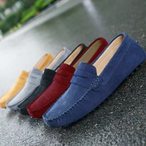 Dervaux Italian | Heren Casual Suede Loafers Voor Heren