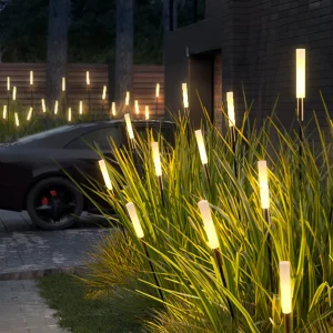 Garduru - Modern Solar -aangedreven buitenlampen