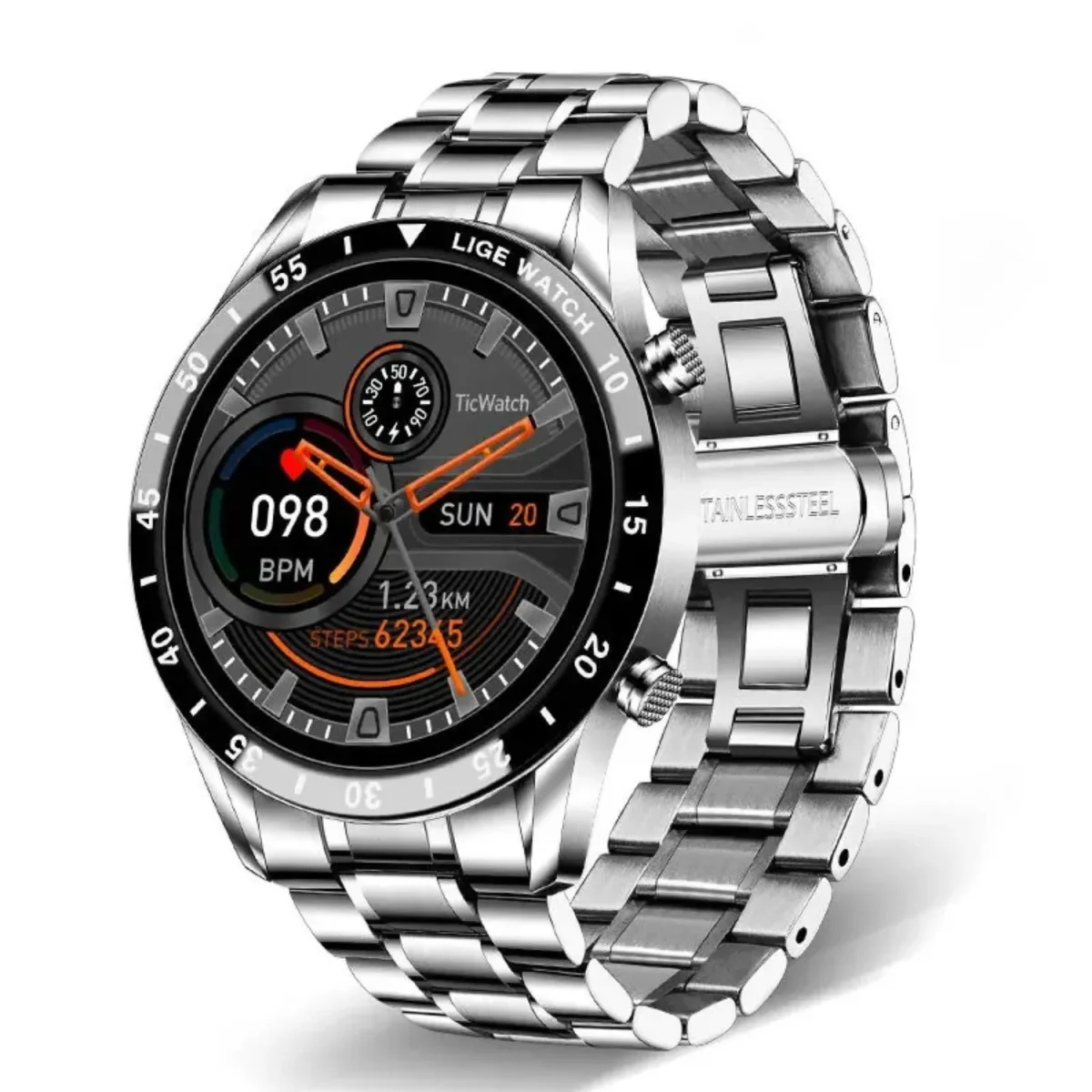 Smartwatch Deluxe | Multi-functioneel & Luxe uitstraling - Afbeelding 8