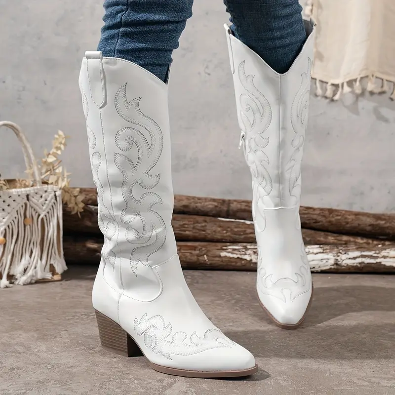 Stijlvolle Comfortabele Cowboy Dames Laarzen - Afbeelding 2
