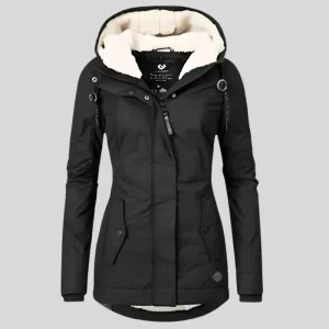 Lange Waterdichte Winterjas Met Capuchon En Voering - Winterjas Dames