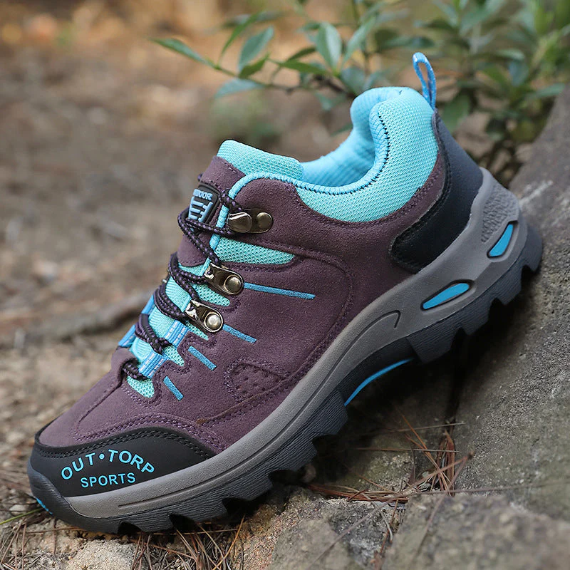 Heren Stijlvolle Wandelschoenen Veterschoenen Gripvaste Zool - Afbeelding 3