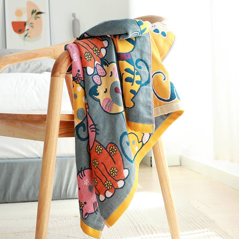 Katoenen Badhanddoek Voor Baby Zachte Natuur Katoen 80X160 - Afbeelding 4