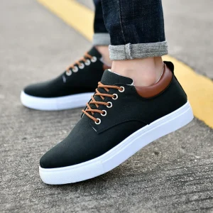 Casual Sneakers | Stoere herensneakers met witte zool