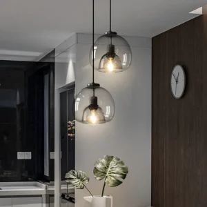 Hanglamp Handgeblazen Glazen Koepel Minimalistisch 1-Lichts