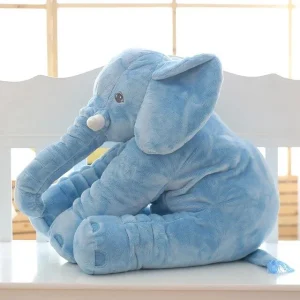 Zachte Olifant Knuffelkussen Voor Baby's En Kinderen