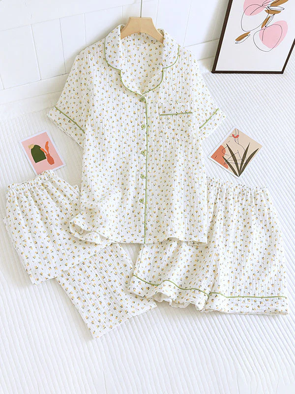 Elise Elegante Katoenen Pyjama Set Voor Comfortabele Avonden - Afbeelding 7