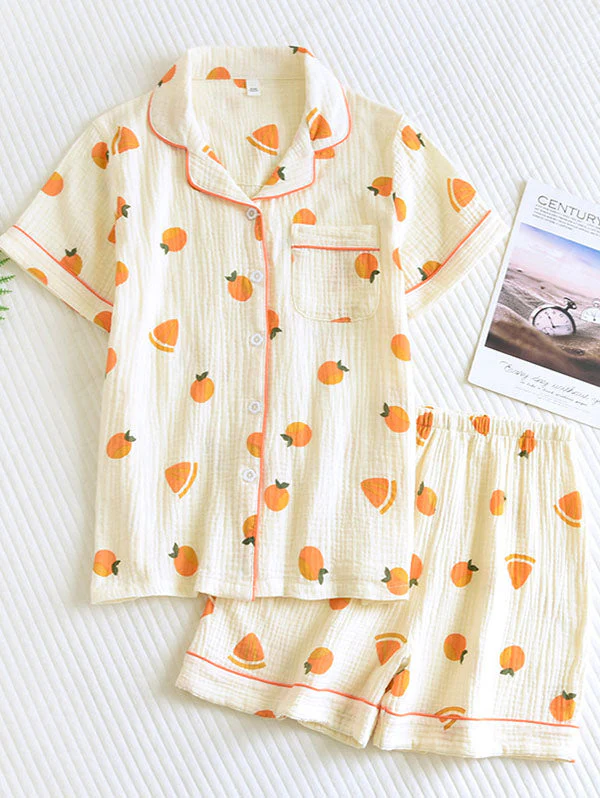 Elise Elegante Katoenen Pyjama Set Voor Comfortabele Avonden - Afbeelding 9