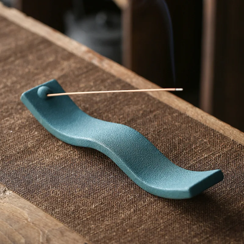 Wierookhouder Golf van Keramiek voor Elegante Sfeer - Afbeelding 4