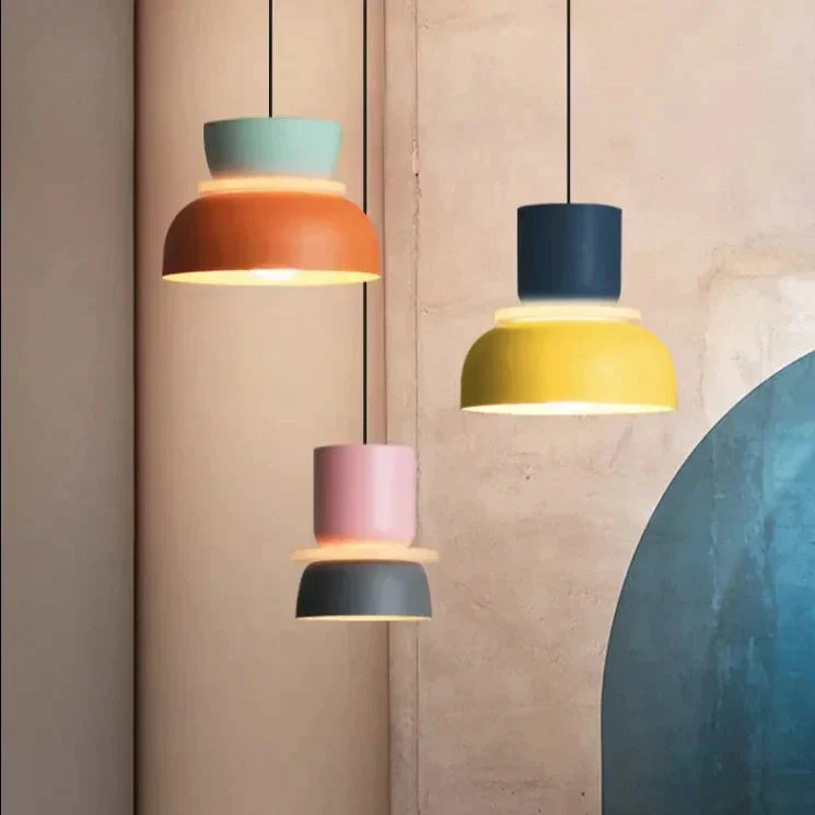 Scandinavische Hanglamp Multicolor Voor Eettafel En Woonkamer - Afbeelding 2