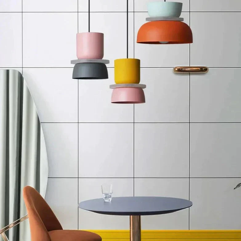 Scandinavische Hanglamp Multicolor Voor Eettafel En Woonkamer - Afbeelding 7