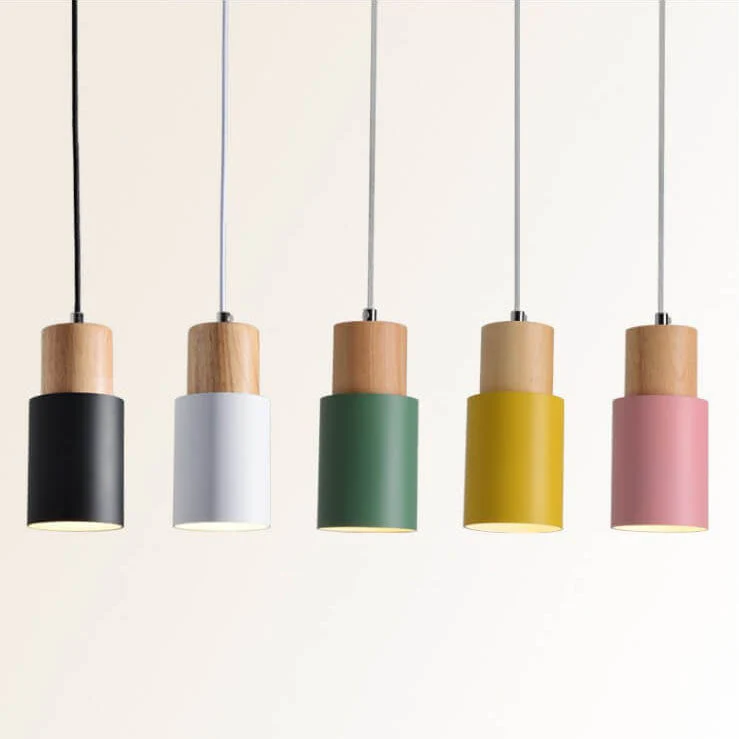 Scandinavische LED Hanglamp Cilindrisch Aluminium Design Eettafel - Afbeelding 4