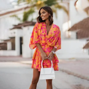 Janiah | Floral Mini Jurk voor Dames