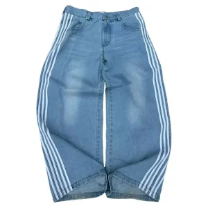 Baggy Jeans Met Hoge Taille