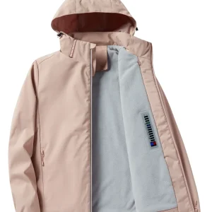 Dames - Outdoorjack Winddicht Waterdicht polarfleecevoering Capuchon