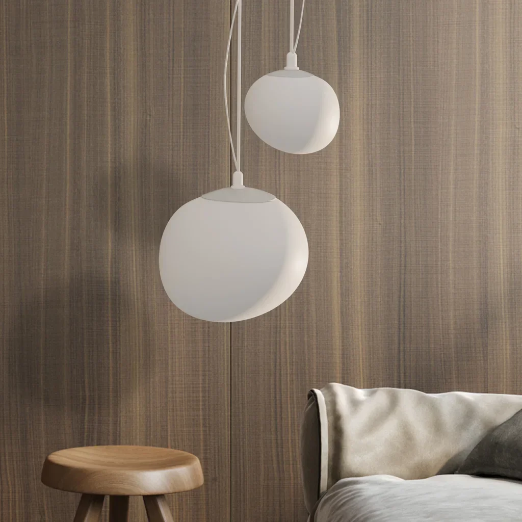 Boden witte kiezel hanglamp - Afbeelding 5