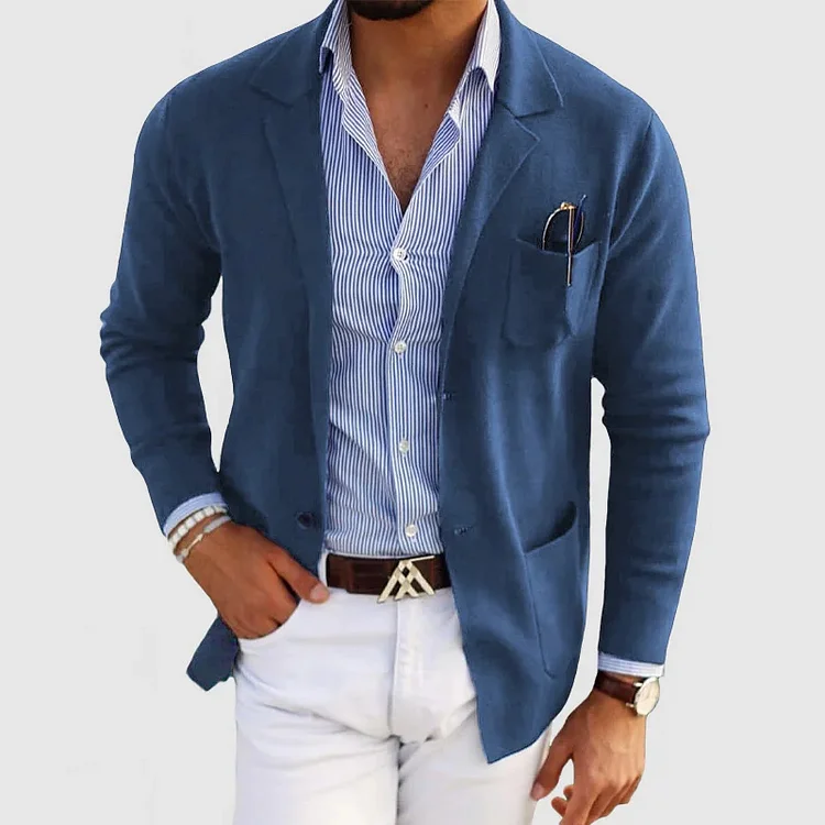Stelvio | Stijlvolle herenblazer met casual details - Afbeelding 3