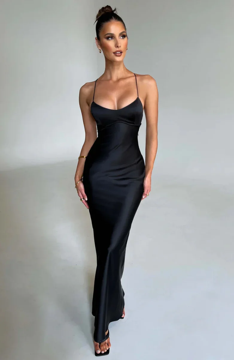 Eiland Dromen Dames Maxi Jurk – Luchtige Zomerjurk met Tropische Look - Afbeelding 6