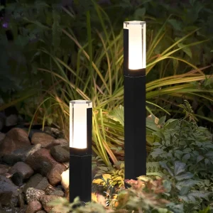 Moderne Solar Tuinverlichting LED met Waterdichte Aluminium Behuizing – 12W Buitenlamp voor Sfeervolle Tuinverlichting