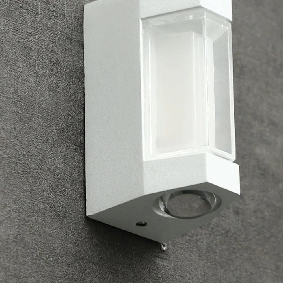 Buitenwandlamp Strakke Witte LED Stijlvolle Tuinverlichting - Afbeelding 5
