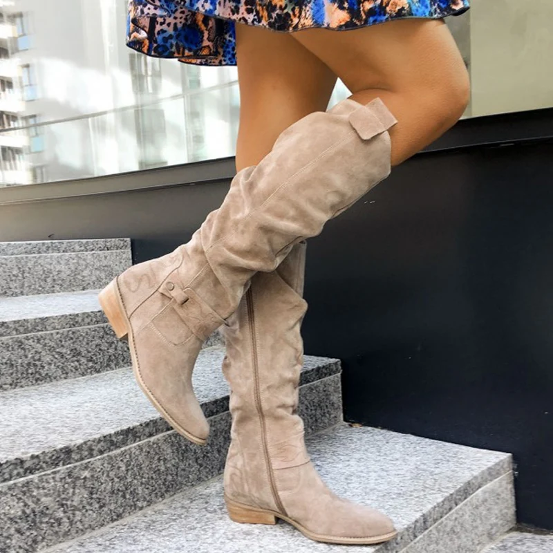 Laarzen Cowboy Dames Warmte Zachte Voering Comfort En Stijl Loop - Afbeelding 2