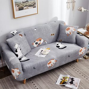 All-Inclusive Bankhoes met Kattenprint