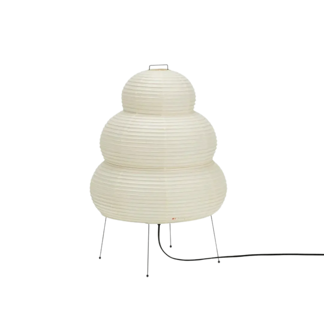 Buijou – Elegante Japandi Vloerlamp van Rijstpapier