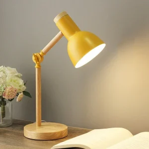Nordic LED Bureaulamp Van Hout Voor Modern Design