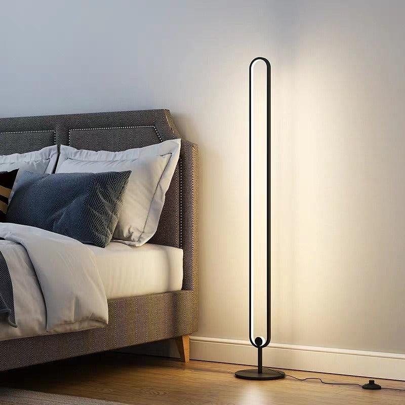 Infinity Staande LED Vloerlamp voor Elegante Interieurs - Afbeelding 5
