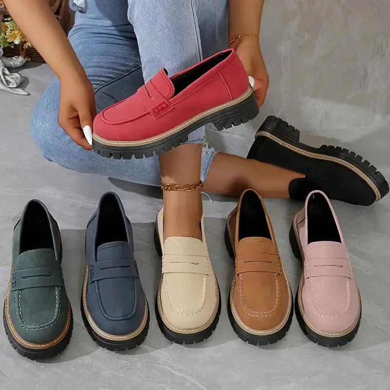 Brette | Stoere Platform Loafers - Afbeelding 5
