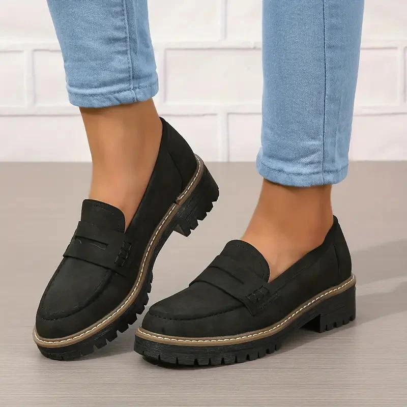Brette | Stoere Platform Loafers - Afbeelding 2