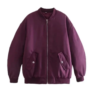 Dames Oversized Bomberjas - Zacht en warm als tussenjas